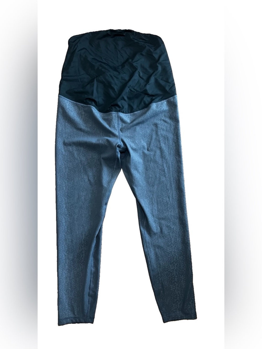 Isabel Maternity by Ingrid & Isabel Navy Leggings with Black Maternity Panel